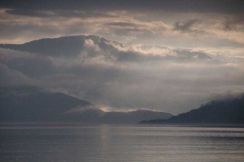 Utsikt over Hardangerfjorden